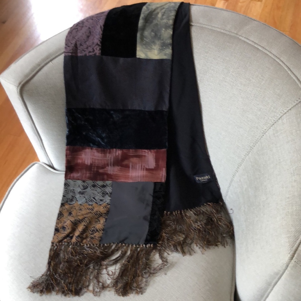 Pazuki Luxurious Multicolor Patchwork Silk Velvet… - image 8